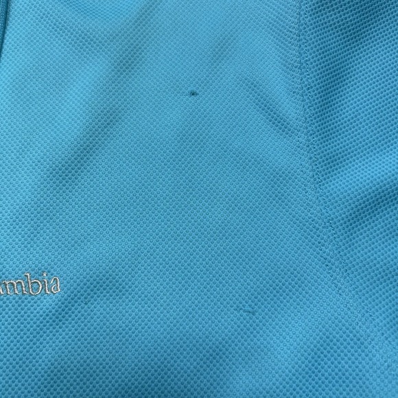 Columbia Utilizer Polo Shirt Men's 2XL Blue Short Sleeve Omni-Wick *PULLS - Picture 6 of 12